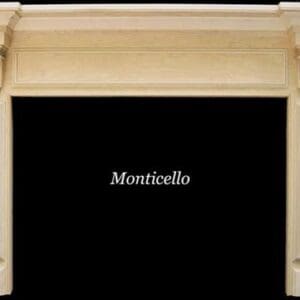 Unfinished Monticello mantelpiece surround.